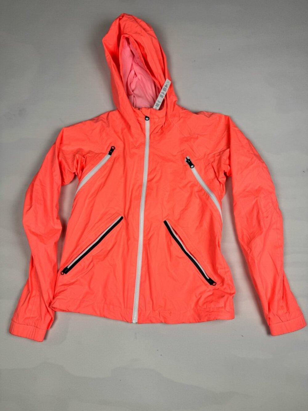 Lululemon Run: Rise and Shine Jacket Size 4 Pop Orange